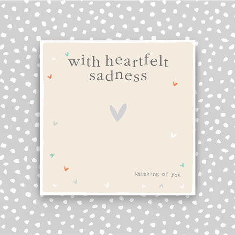 With Heartfelt Sadness (CB161)