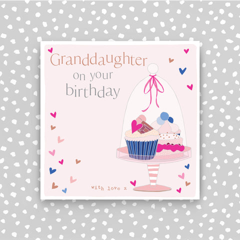 Happy Birthday Granddaughter - Cake Stand (CB207)