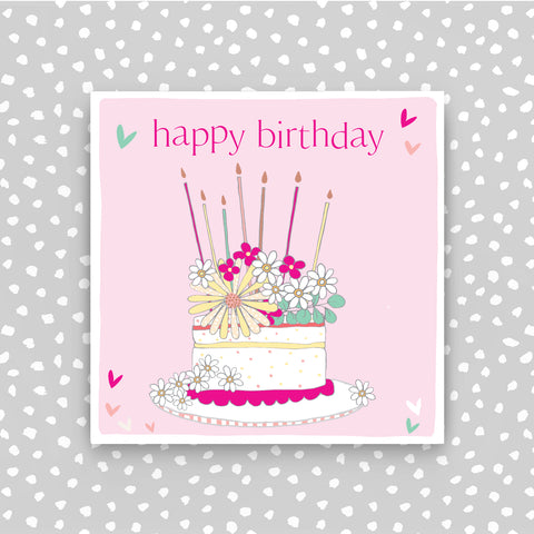 Happy Birthday - Cake Greeting Card (CB249)