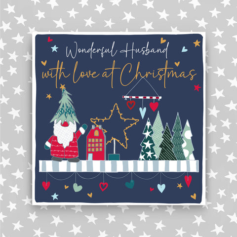 Husband - With a love at Christmas greeting card (CC04)