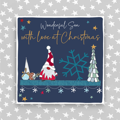 Son - With a love at Christmas greeting card (CC07)