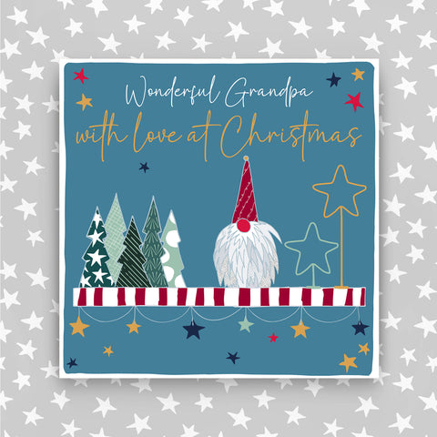 Grandpa - With a love at Christmas greeting card (CC14)
