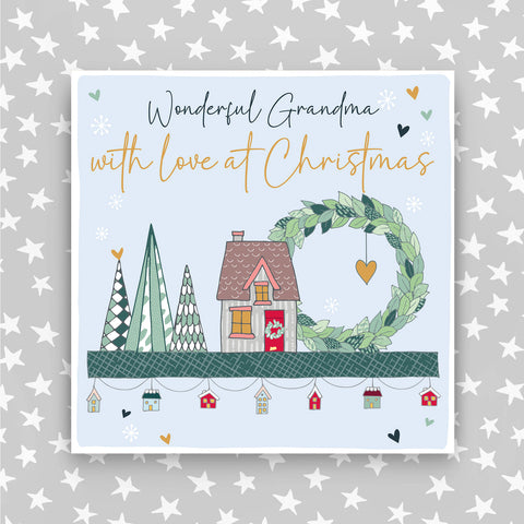 Grandma - With a love at Christmas greeting card (CC20)