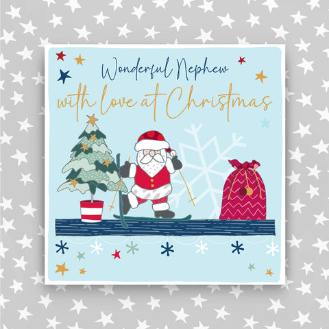 Nephew - With a love at Christmas greeting card (CC29)