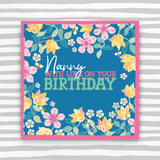 Nanny with love on your Birthday Card (CK50)