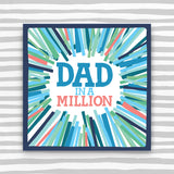 Dad In A Million Card (CK83)