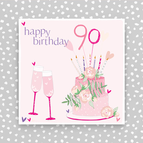 90th Birthday Card  (FB178)