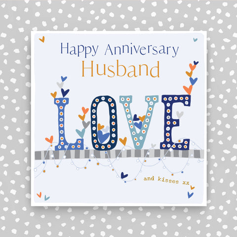 Husband Anniversary Card (FB182)