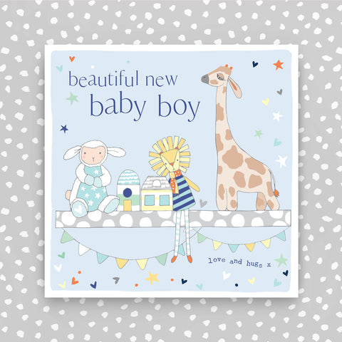 New Baby Boy Card (FB203)