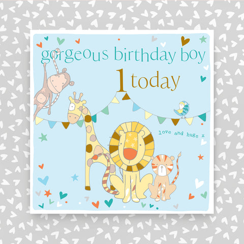 Gorgeous Birthday Girl 1 Today Greeting Card (FB257)