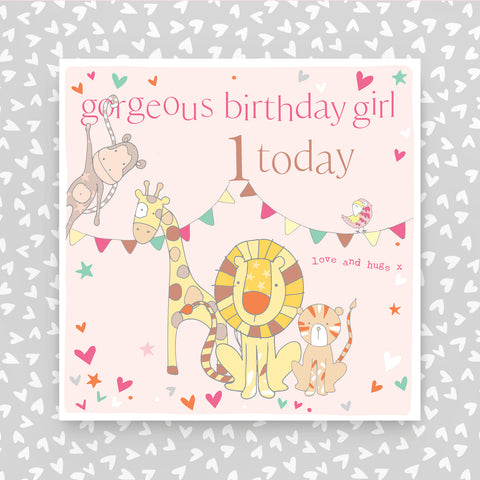 Gorgeous Birthday Boy 1 Today Greeting Card (FB258)