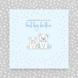 You'll be the best Big Brother greeting card (GR11)