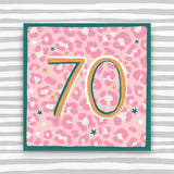 Female Aged 70 Birthday Card (HH51)
