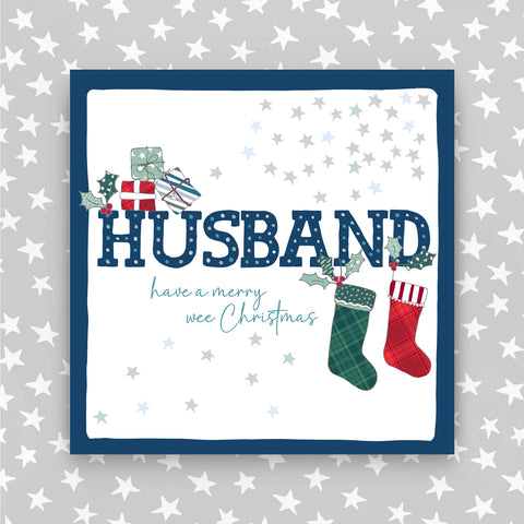 Husband - Scottish Christmas Card (JH40)
