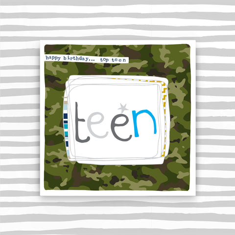 Boy teen Birthday Card (LF02)