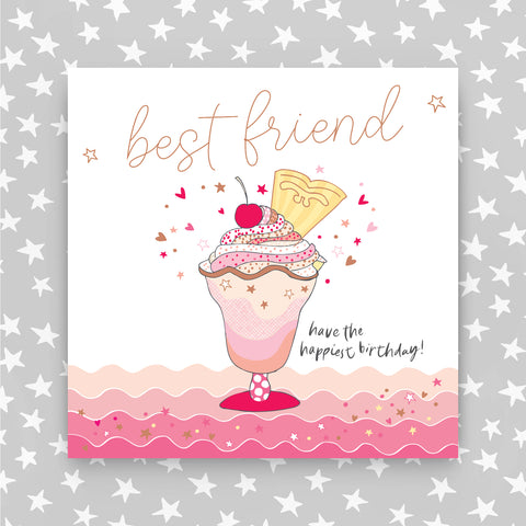 Happy Birthday Best Friend Greeting Card (MA13)