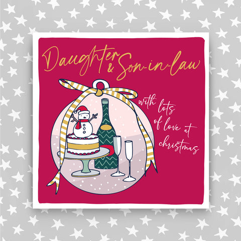 Daughter & Son in law - with lots of love at Christmas (MC10)