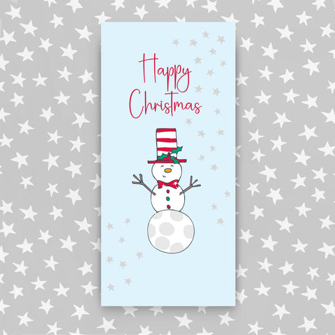 Money Wallet - Happy Christmas Snowman (MW31)