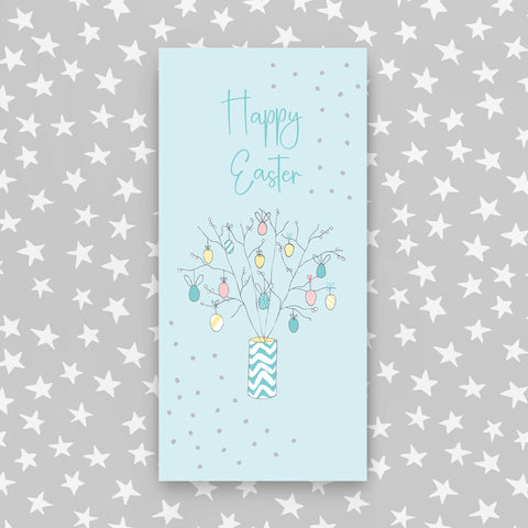Money Wallet - Happy Easter with tree (MW33)