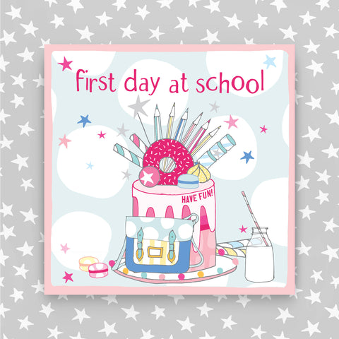 1st Day at School - Pink  (PH40)
