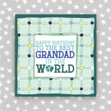 Happy Birthday - To the best Grandad in the world (TF101)