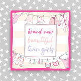 Brand New Twin Girls (TF118)