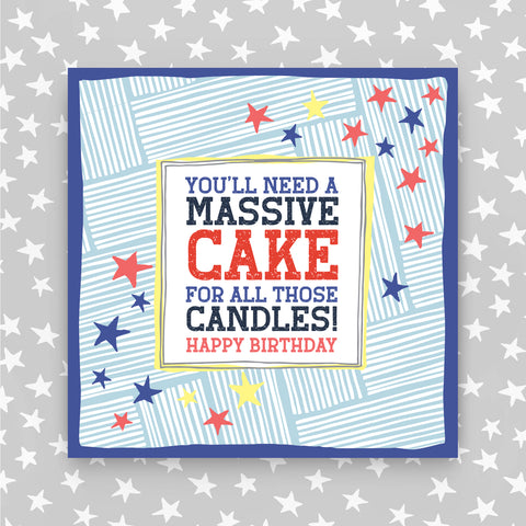 You'll Need a Massive Cake - Happy Birthday (TF56)