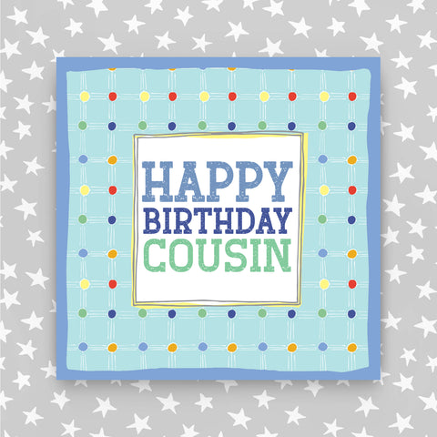 Happy Birthday Cousin - Blue (TF66)