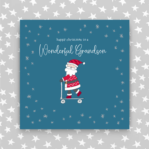 Happy Christmas to a Wonderful Grandson (XGR11)