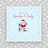 Happy Christmas Grandson & Family (XGR27)