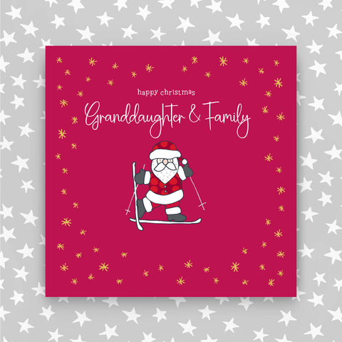 Happy Christmas Granddaughter & Family (XGR28)