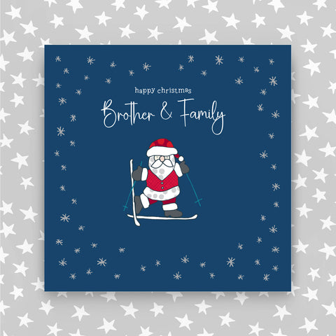 Happy Christmas Brother & Family (XGR29)