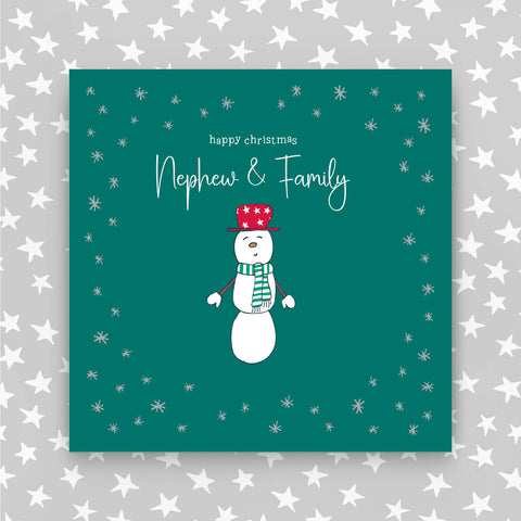 Happy Christmas Nephew & family (XGR35)