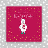 Happy Christmas to a Wonderful Auntie (XGR38)