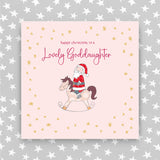 Happy Christmas to a Wonderful Goddaughter (XGR46)