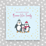 Scottish - Have a wonderful Christmas Bonnie Wee Family (XGR61)