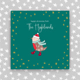 'From The Highlands' - Happy Christmas - Robin (XGR63 THEHIGHLANDS)