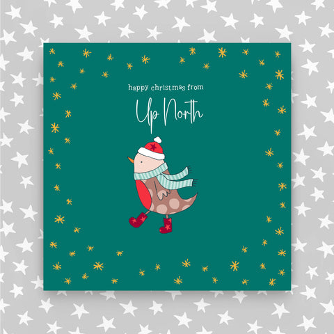 'From Up North' - Happy Christmas - Robin (XGR63 UPNORTH)