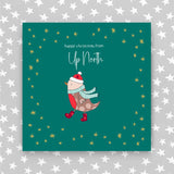 Personalised - Happy Christmas - Robin (XGR63)