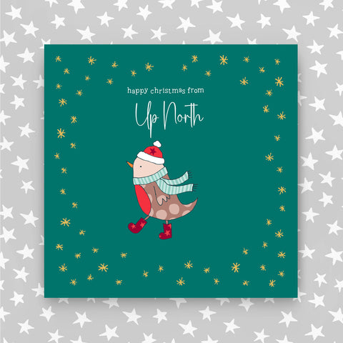 Personalised - Happy Christmas - Robin (XGR63)