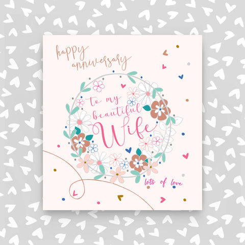 Wife Anniversary Card (A09)