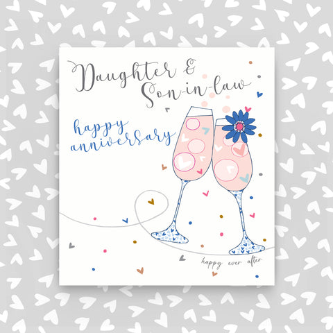 Daughter And Son In Law Anniversary Card (A11)