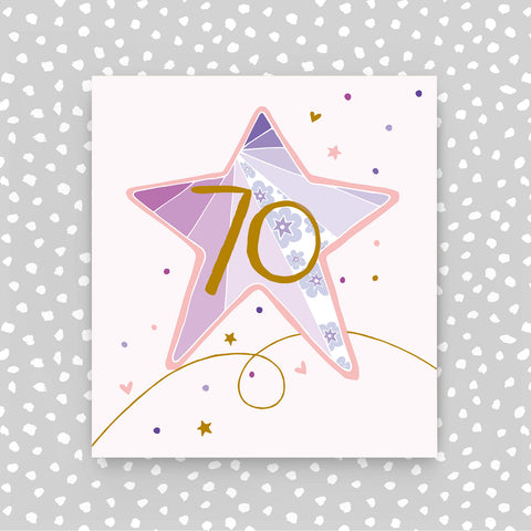 Aged 70 - Pink Star (A49)