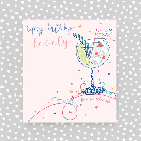 Happy Birthday Lovely - Gin  (A69)