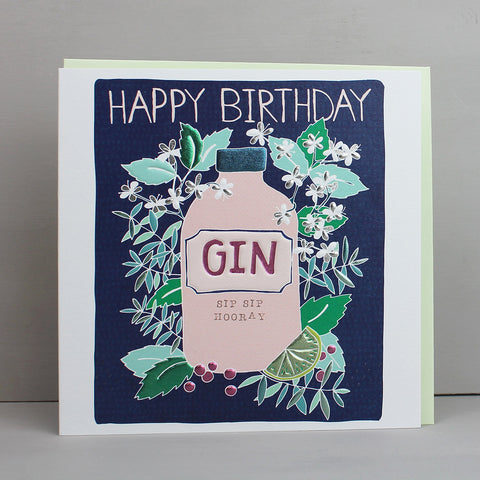 Happy Birthday - Gin Sip Sip Horray (AB14)