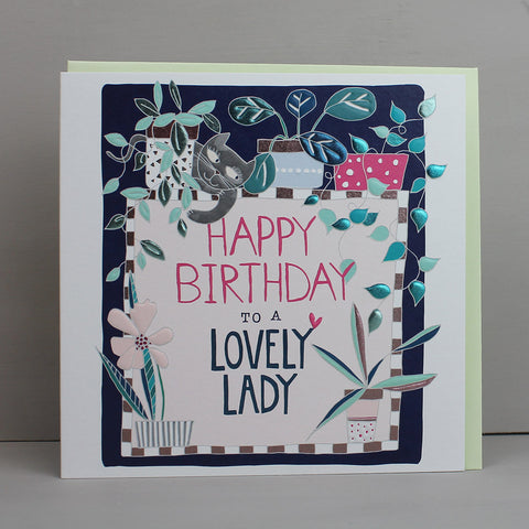 Happy Birthday Lovely Lady (AB17)