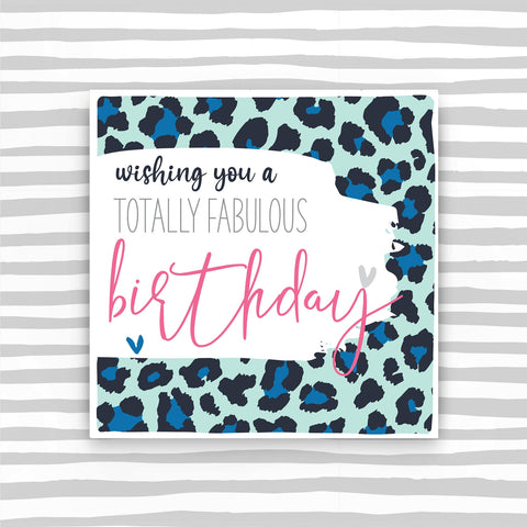 Totally Fabulous Birthday Card (BS08)