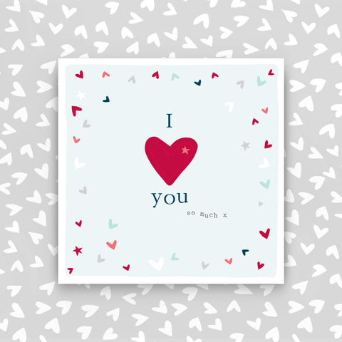 I Love you card (CB120)