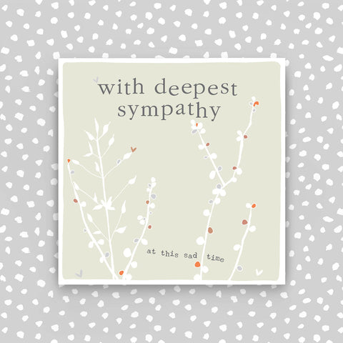 With deepest sympathy - at this sad time (CB139)