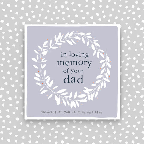 In loving memory of your dad (CB147)